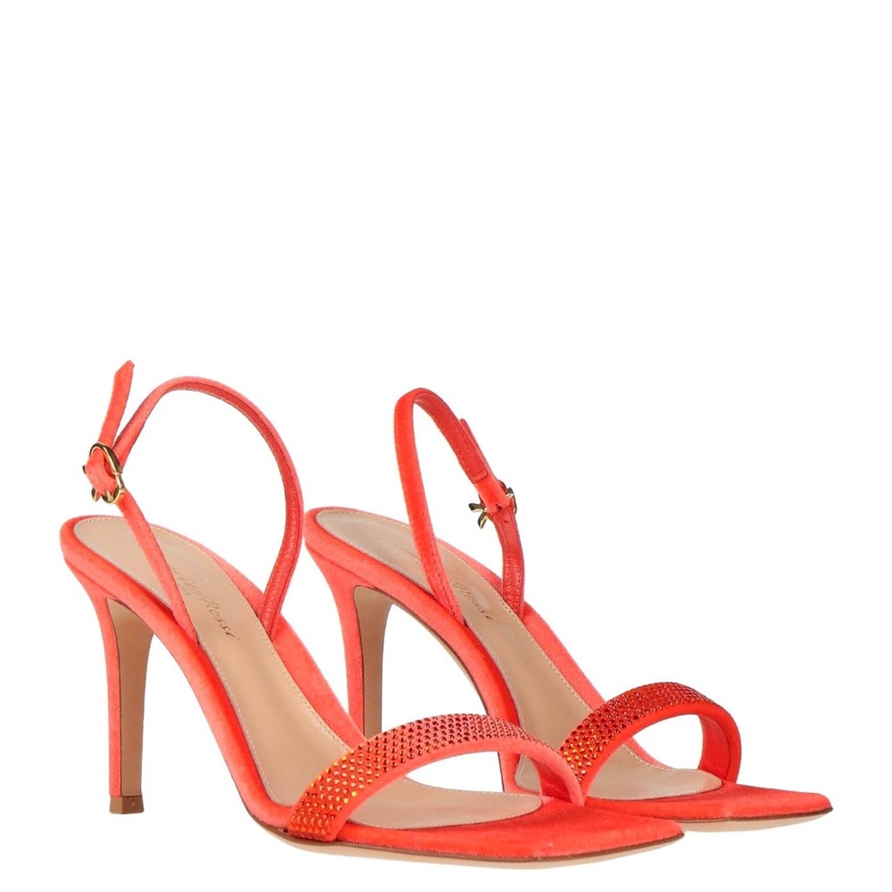 Gianvito Rossi Vibrant Red Heels